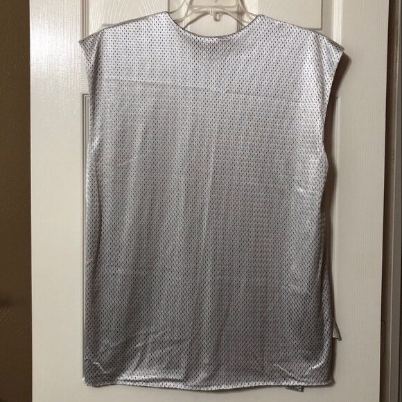 Mens Vintage Y2K Nike Reversible Jersey Athletic Sleeveless Top Size Large - Picture 5 of 7